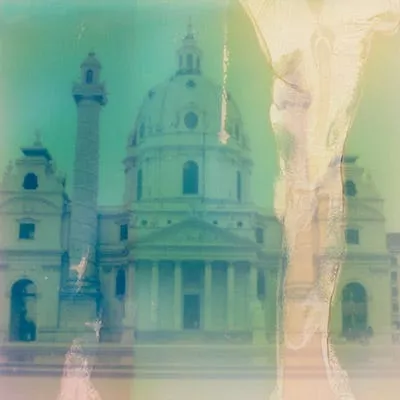 Fotografía instantánea con artefactos de color
