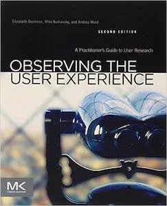 Portada del libro Observing the User Experience, enfoque en diseño UX